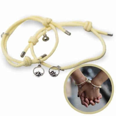 Personalized Couples Bracelets - Couple-Bracelet-Shop.com