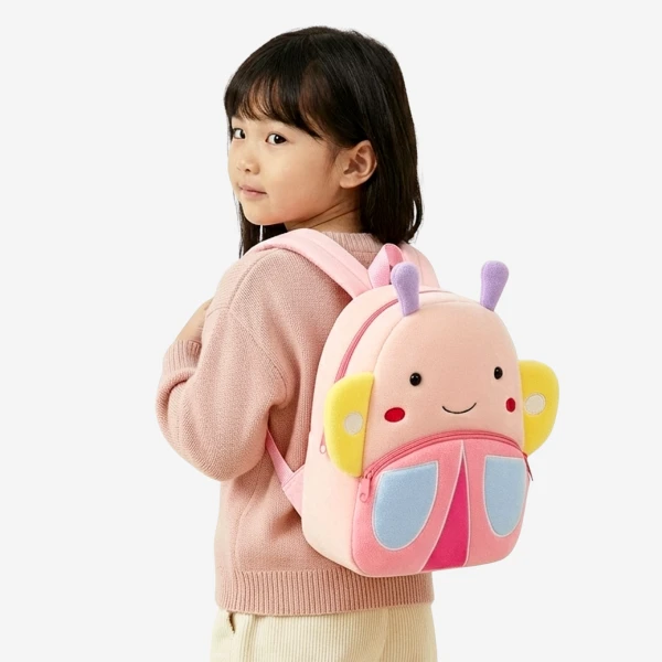 Personalized Plush Backpack - Butterfly bag