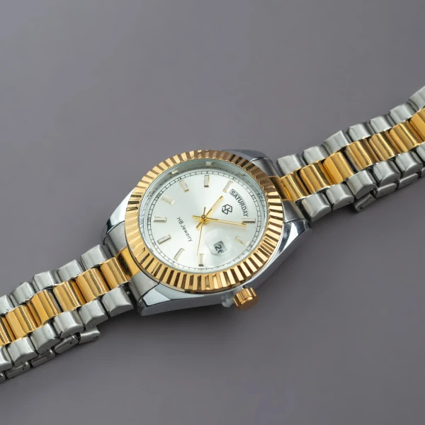 Corwinne Two-Tone Date Watch - Standard