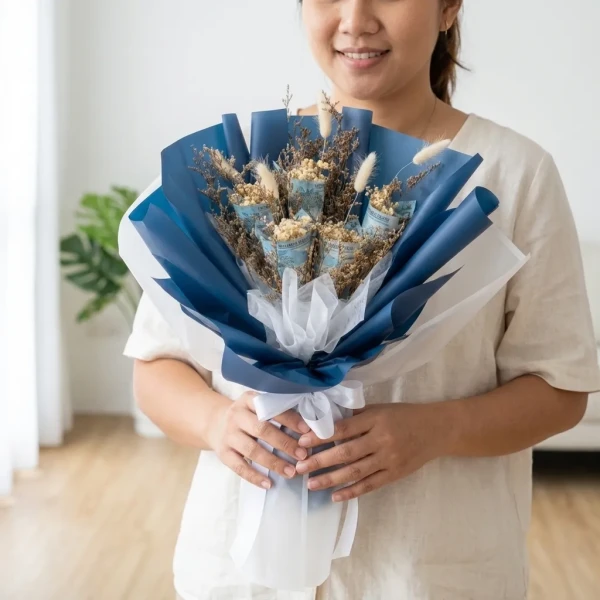 Blue Haven Money Bouquet - Standard