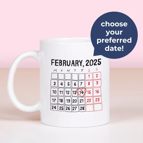 Date to Remember Mug - Standard