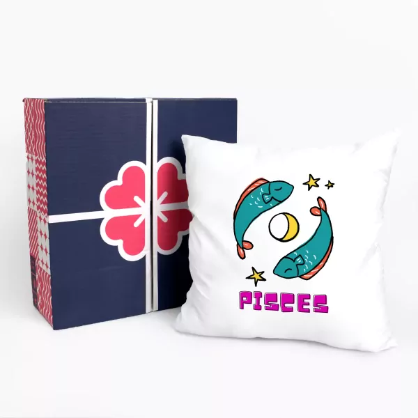 Star Sign Pillow - Pisces