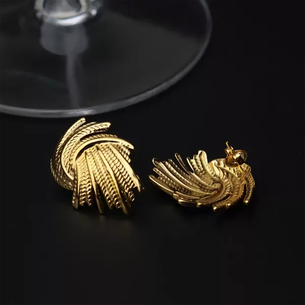 Greek Patterned Earrings - Aphrodite