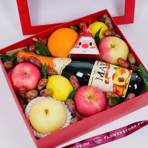Festive Fruits & Fizz - Peach Sparkling Juice