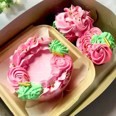 Chic Pastel Dreams Cupcake Set - Regular Bundle - Chocolate