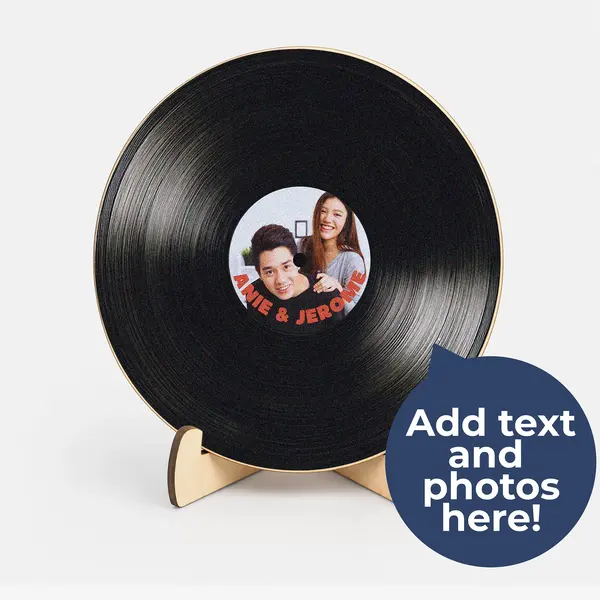 Personalized Vinyl Frame 1
