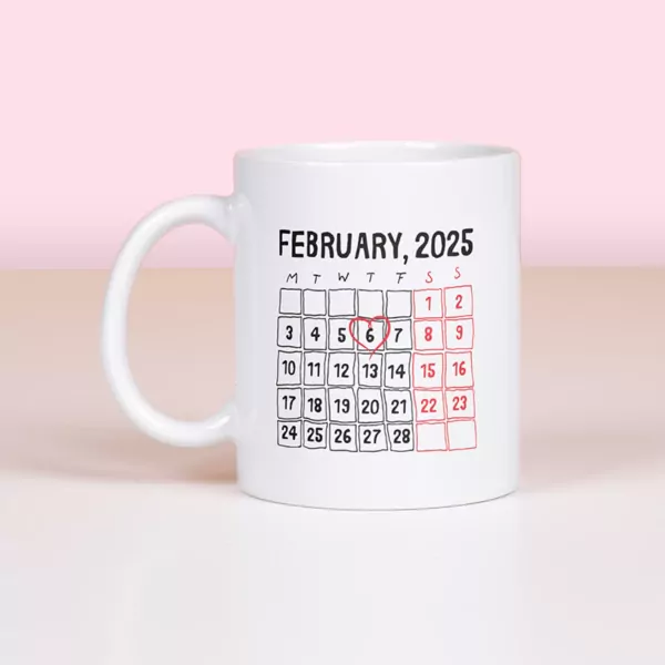 Date to Remember Mug - Standard