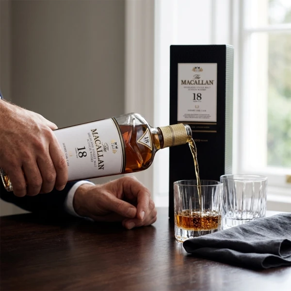 Macallan 18yo Sherry Oak 700mL - 700 mL