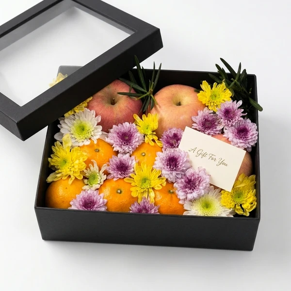 Apple and Citrus Fruit Box