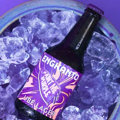 Paint Me Purple Ube Lager 4-Bottles - 4 Bottles