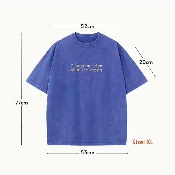 No Idea Shirt - Washed Blue
