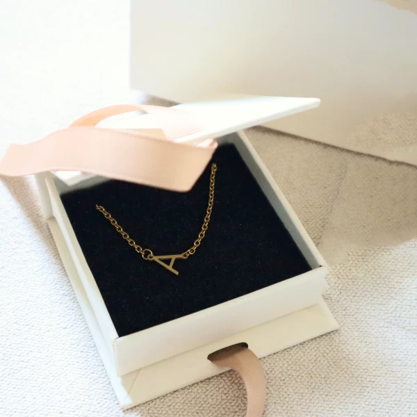 Minimalist Initial Necklace - Standard