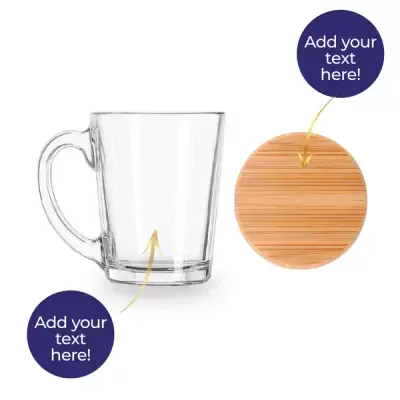 Personalized Mug with Lid - Standard
