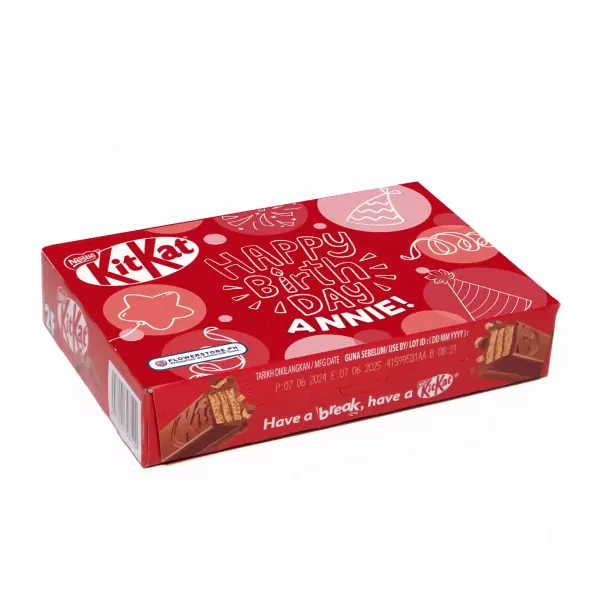 Personalized KitKat Box - Happy Birthday