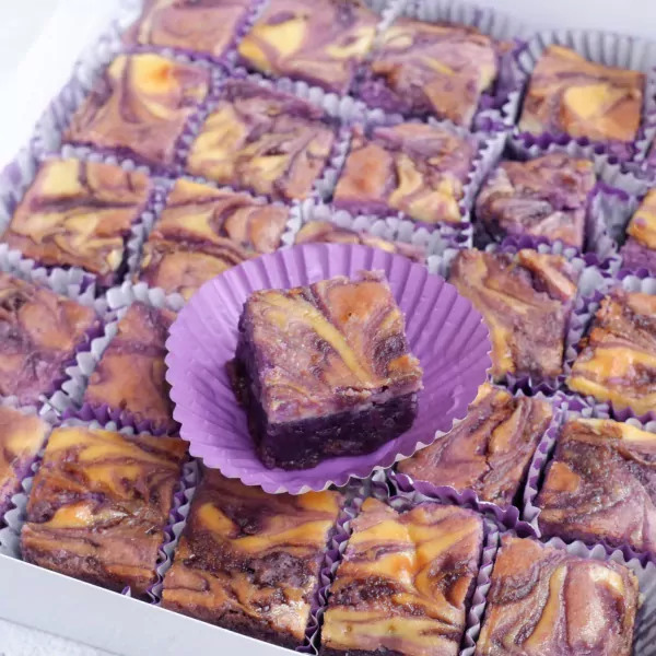 Ube Cheesecake Bars - Standard