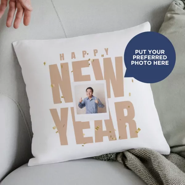 Happy New Year Pillow - Standard
