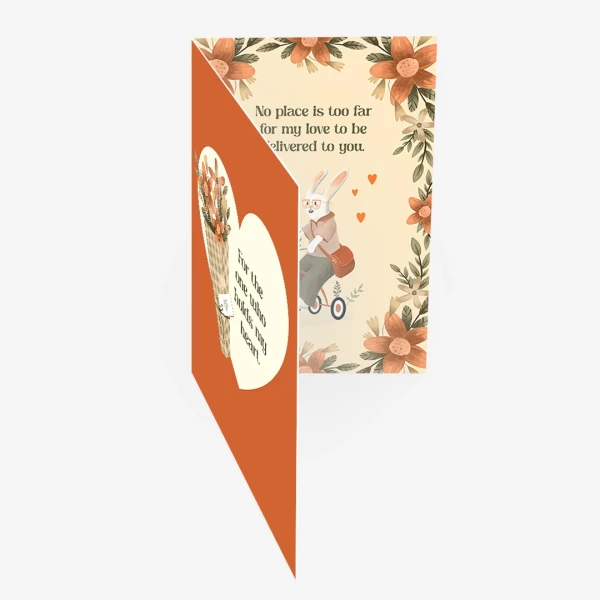 Romantic Greeting Card (The One Who Holds My Heart) - Standard