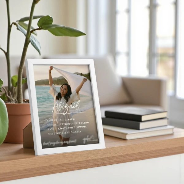 Personalized Story Portraits - A4 Solo