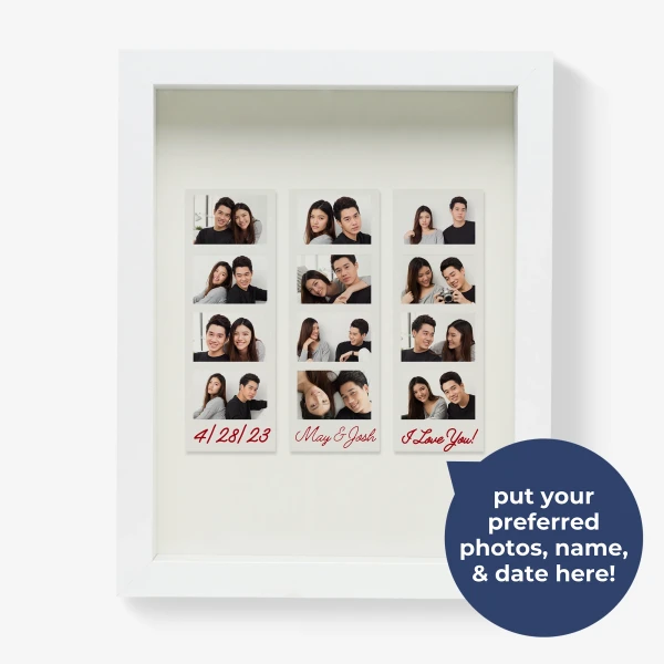 Personalized Photo Strip Frame - Standard
