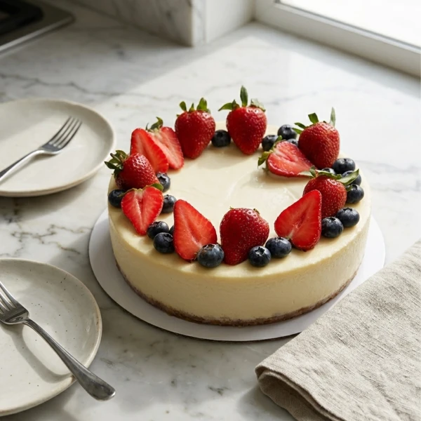 Sugar Free Berry Cheesecake - 6-inch