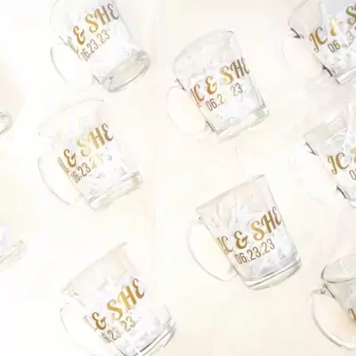 Personalized Clear Mug - Standard