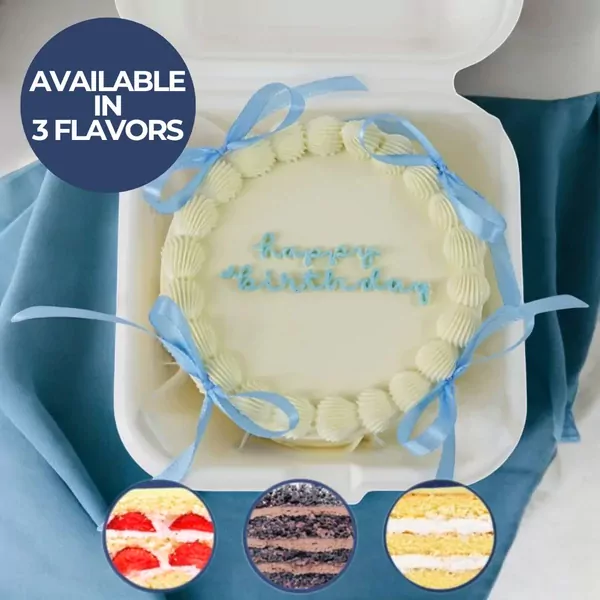 Ribbon Breeze Cake - Vanilla