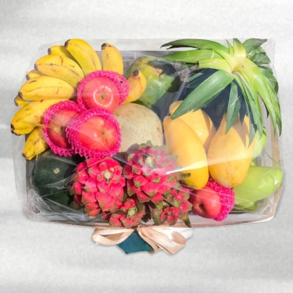 Pure Delight Fruit Crate - Happy Birthday