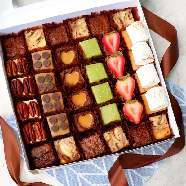 Mini Brownie Sampler Set Online Gift Delivery Philippines Online