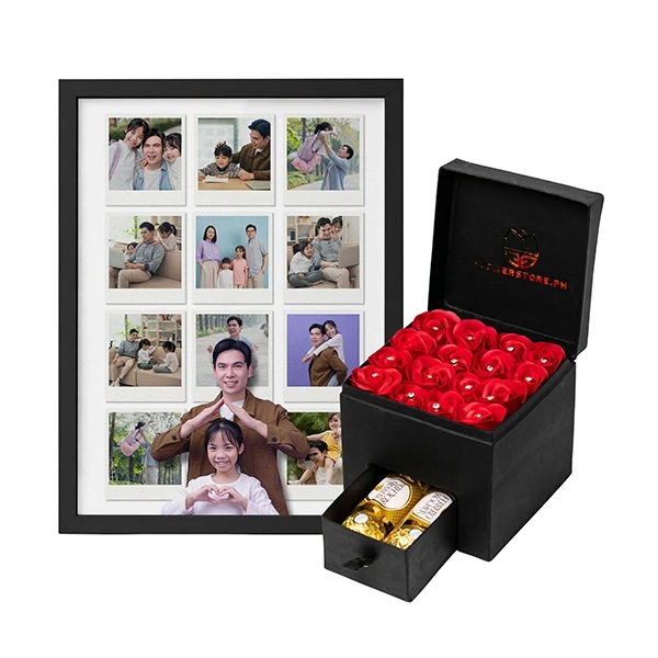 Love Box with Personalized Photo Frame