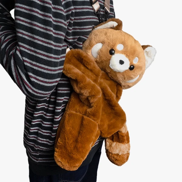 Raccoon Plush Bag - Standard