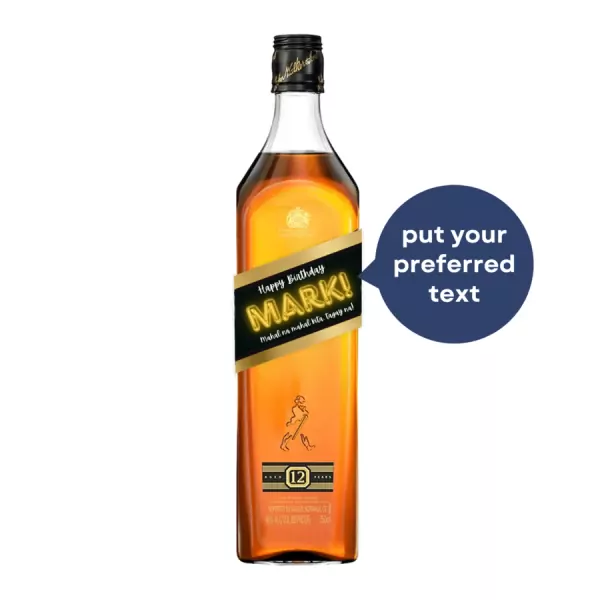 Personalized Premium Scotch Whisky - Standard