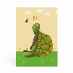 Bee Well Greeting Card - Standard