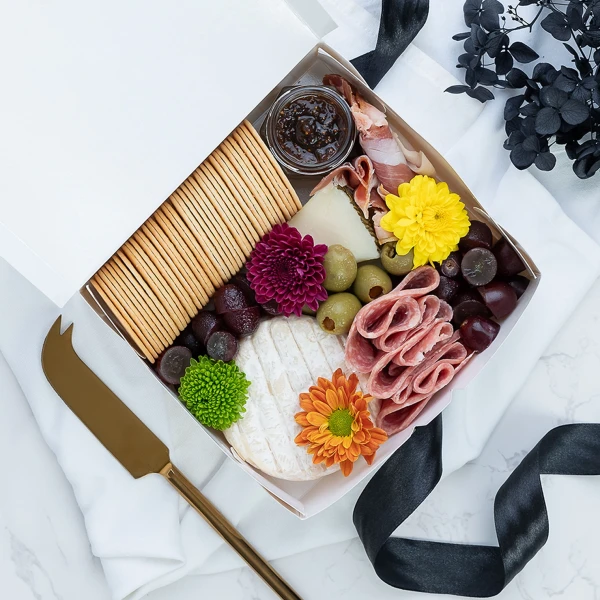 Classic Cheese & Charcuterie Graze Box - Trio - Standard