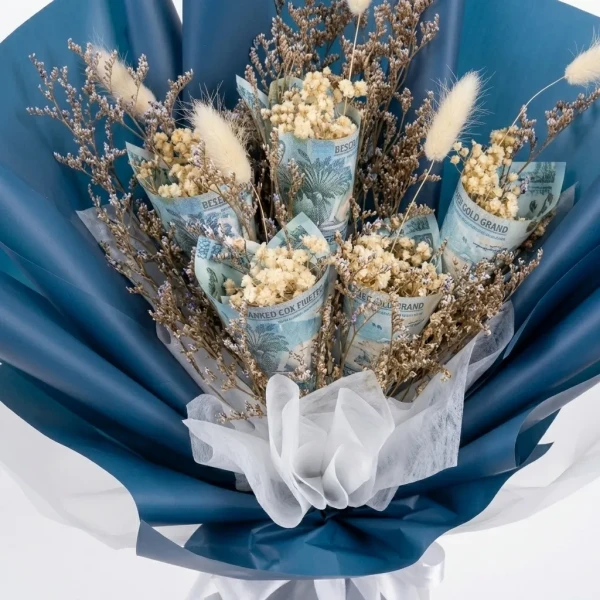 Blue Haven Money Bouquet - Standard