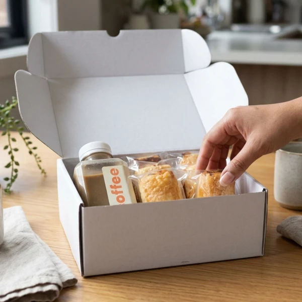 Coffee & Cheese Puff Indulgence Gift Set - Standard