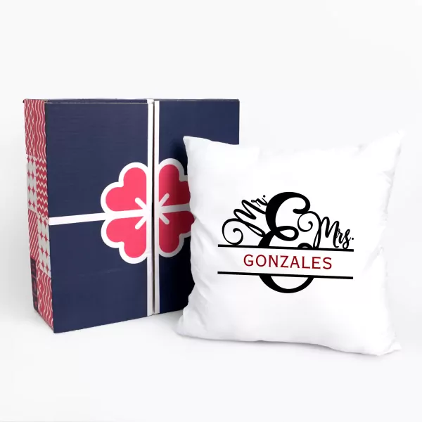 Personalized Couple Pillow - Standard