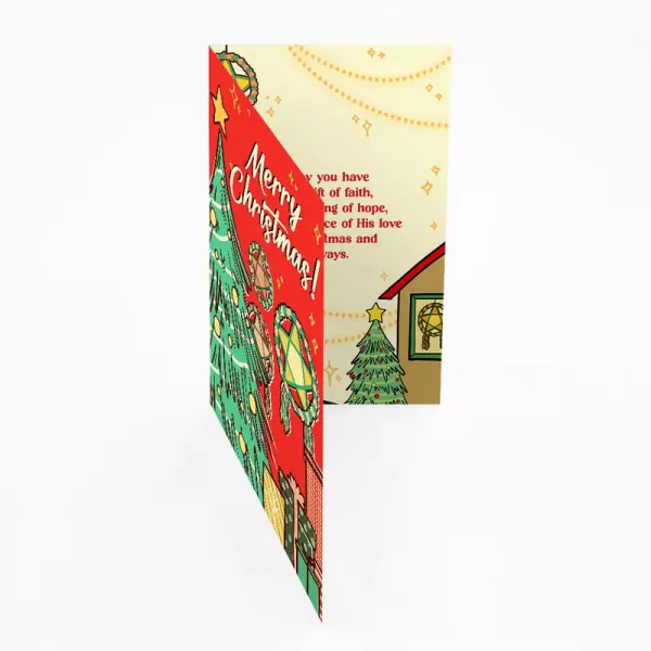 Merry Christmas Greeting Card - default