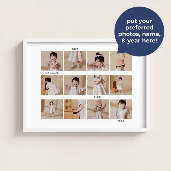 Little Milestones Wall Art - Standard