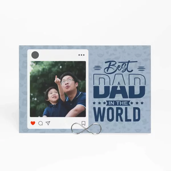 World's Best Dad Frame - default