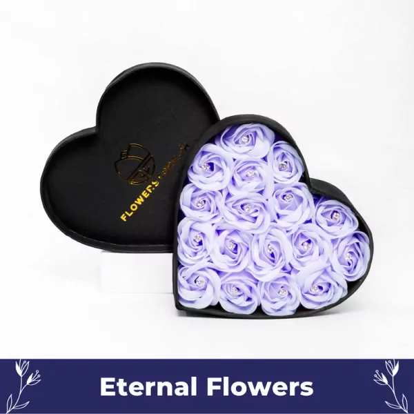 Lilac Eternal Heart Box - default