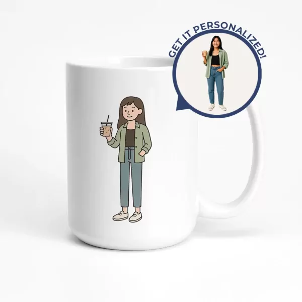 Personalized Illustration Mug - Ceramic