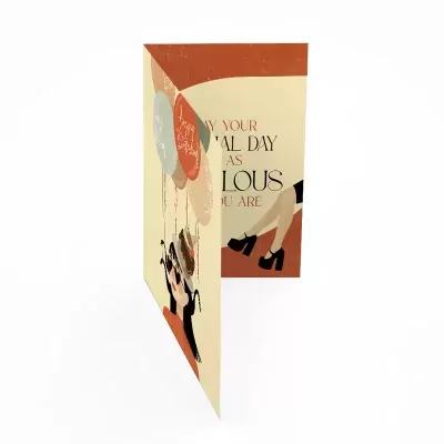Fabulous Birthday Greeting Card - Standard