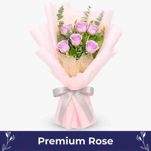 Adore (6 Premium Roses)