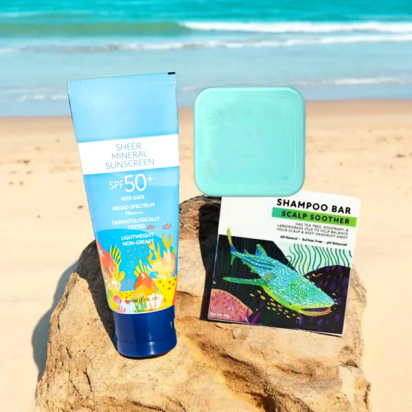 Eco Travel - Scalp Soother Kit - Aquamarine Shampoo Dish