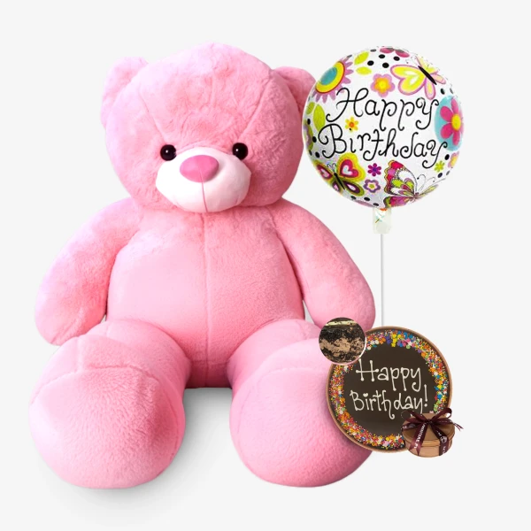 Giant Teddy Birthday Bundle - Design 1