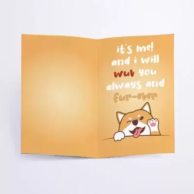 Wuv You Giant Card - default