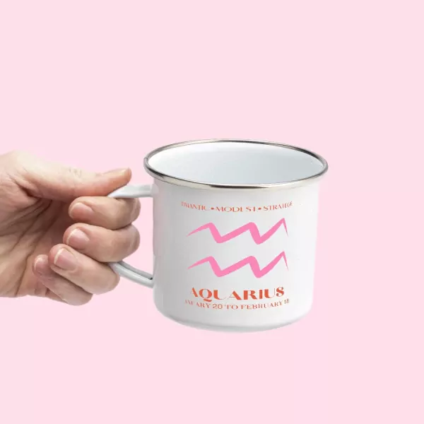 Zodiac Sign Mug - Aquarius