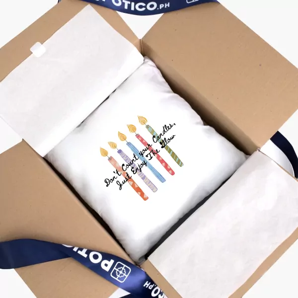 Birthday Glow LED Pillow - Standard