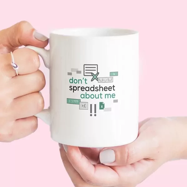 Spreadsheet Mug - Standard
