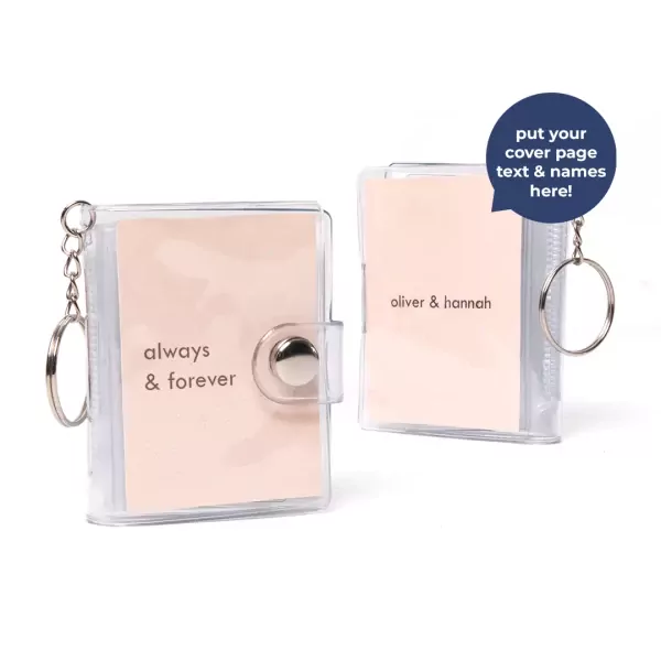 Mini Photo Album Keychain - Standard